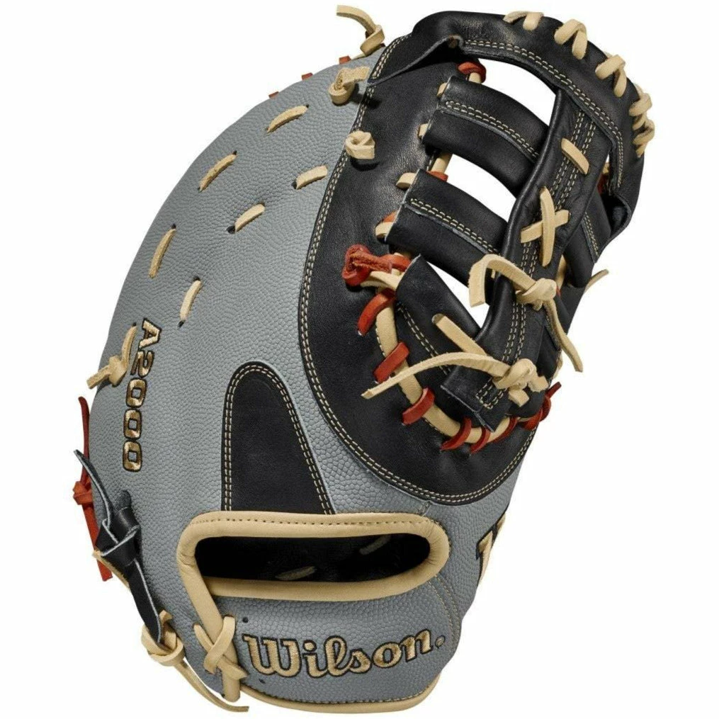Wilson A2000 1620 12.5" SuperSkin Baseball First Base Mitt: WBW100119125