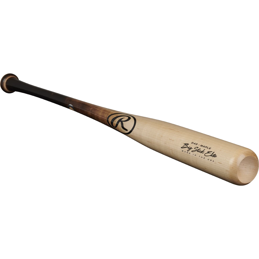 Rawlings Big Stick Elite Maple Wood Baseball Bat: 243RMF - Image 2