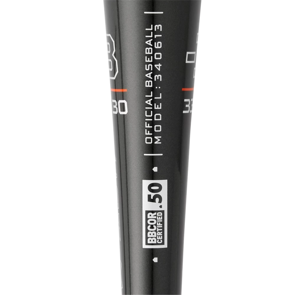 2022 Mizuno B22 HOT METAL -3 BBCOR Baseball Bat: 340613 - Image 4