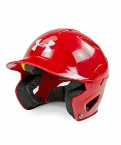 Under Armour Pro Fitted Adult Batters Helmet - RED