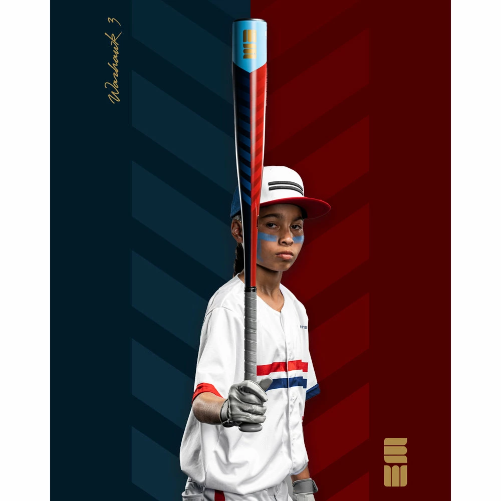 2023 Warstic Warhawk3 -5 (2 5/8") USSSA Baseball Bat: MBWH323RB5 - Image 4