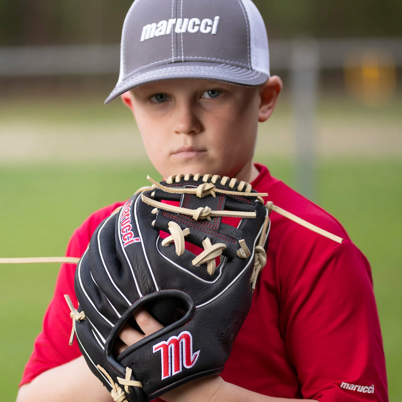 Marucci Acadia M Type 42A2 11.25" Baseball Glove: MFGACM42A2-BK/CM - Image 7