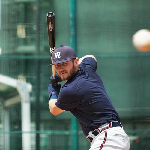 Marucci Bringer Of Rain Josh Donaldson Pro Model Maple Wood Bat: MVE2BOR-N/BK - Image 2