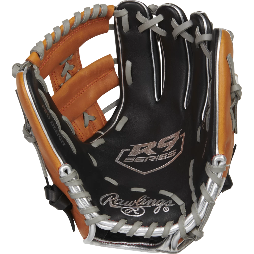 Rawlings R9 11" ContoUR Baseball Glove: R9110U-19BT - Image 2