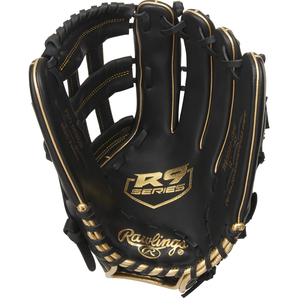 Rawlings R9 12.75" Baseball Glove: R93029-6BG - Image 2