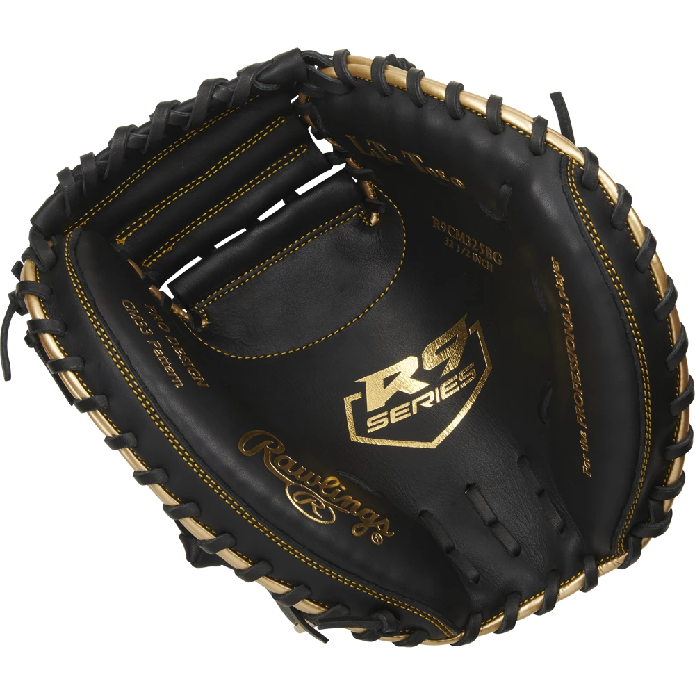 Rawlings R9 32.5" Baseball Catcher's Mitt: R9CM325BG - Image 2