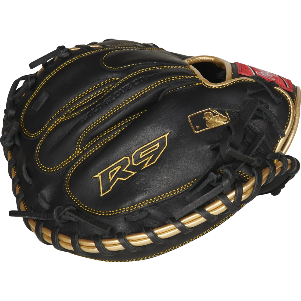 Rawlings R9 32.5" Baseball Catcher's Mitt: R9CM325BG - Image 3