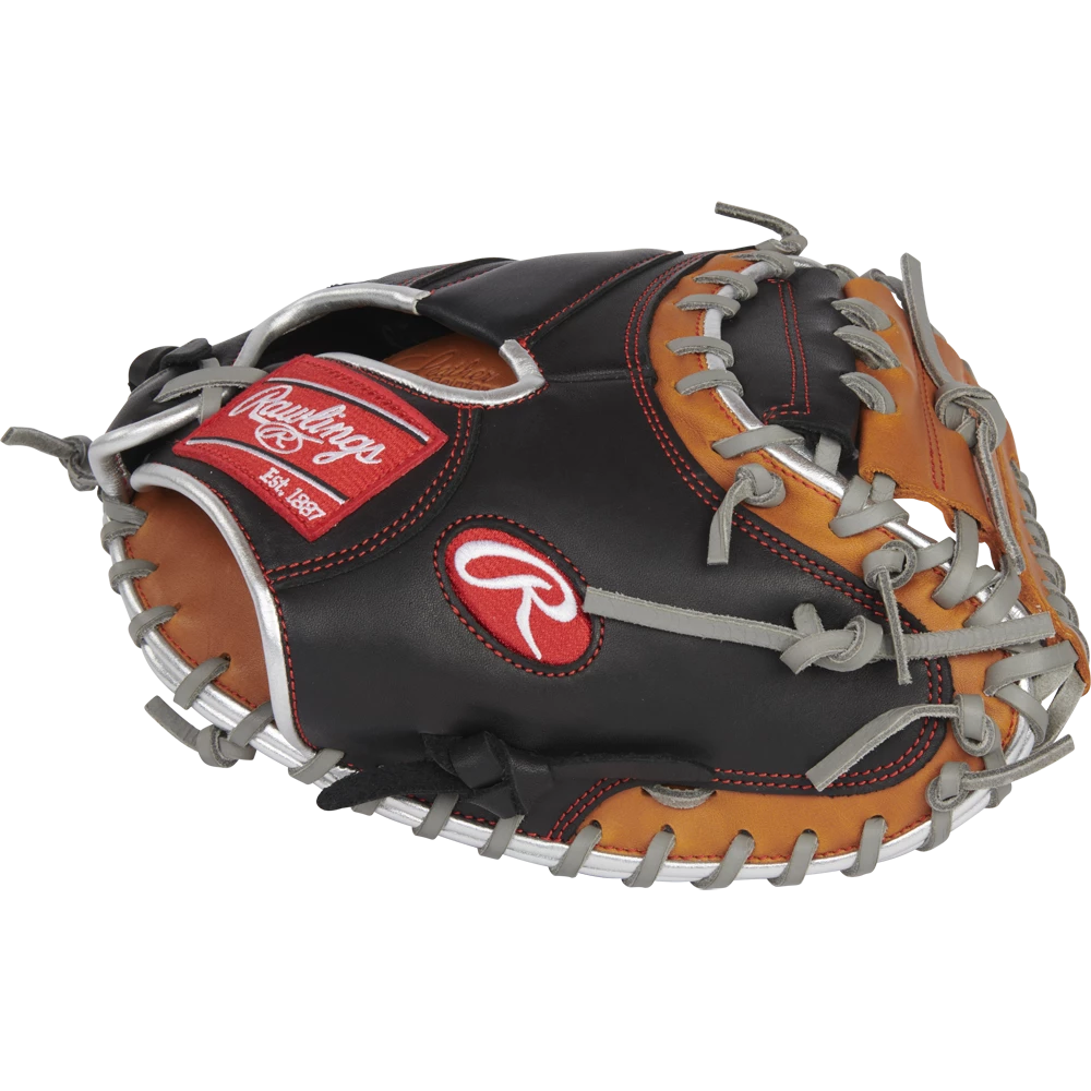 Rawlings R9 32" ContoUR Baseball Catcher's Mitt: R9CMU-23BT - Image 3