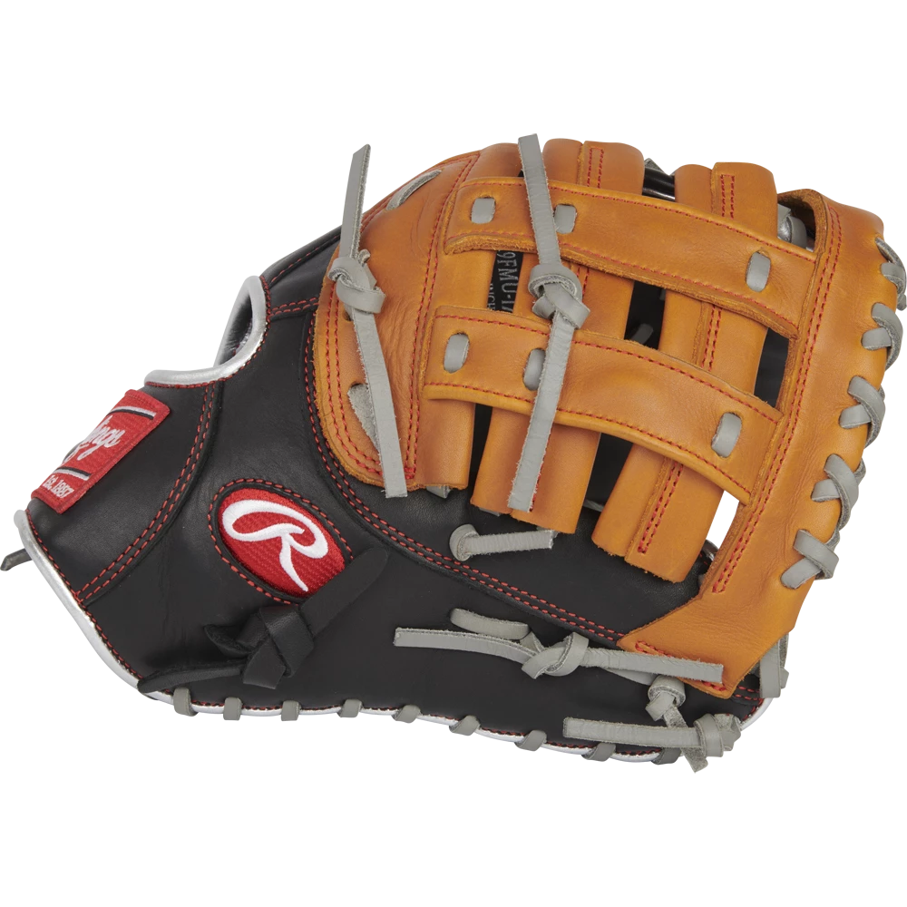 Rawlings R9 12" ContoUR Baseball First Base Mitt: R9FMU-17BT - Image 3
