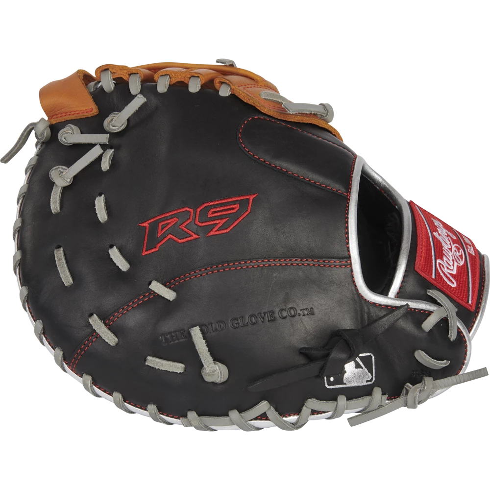 Rawlings R9 12" ContoUR Baseball First Base Mitt: R9FMU-17BT - Image 4