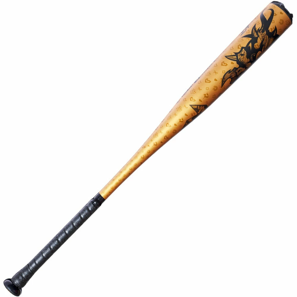 2023 DeMarini Voodoo One GOLD -3 BBCOR Baseball Bat: WBD2352010 - Image 3