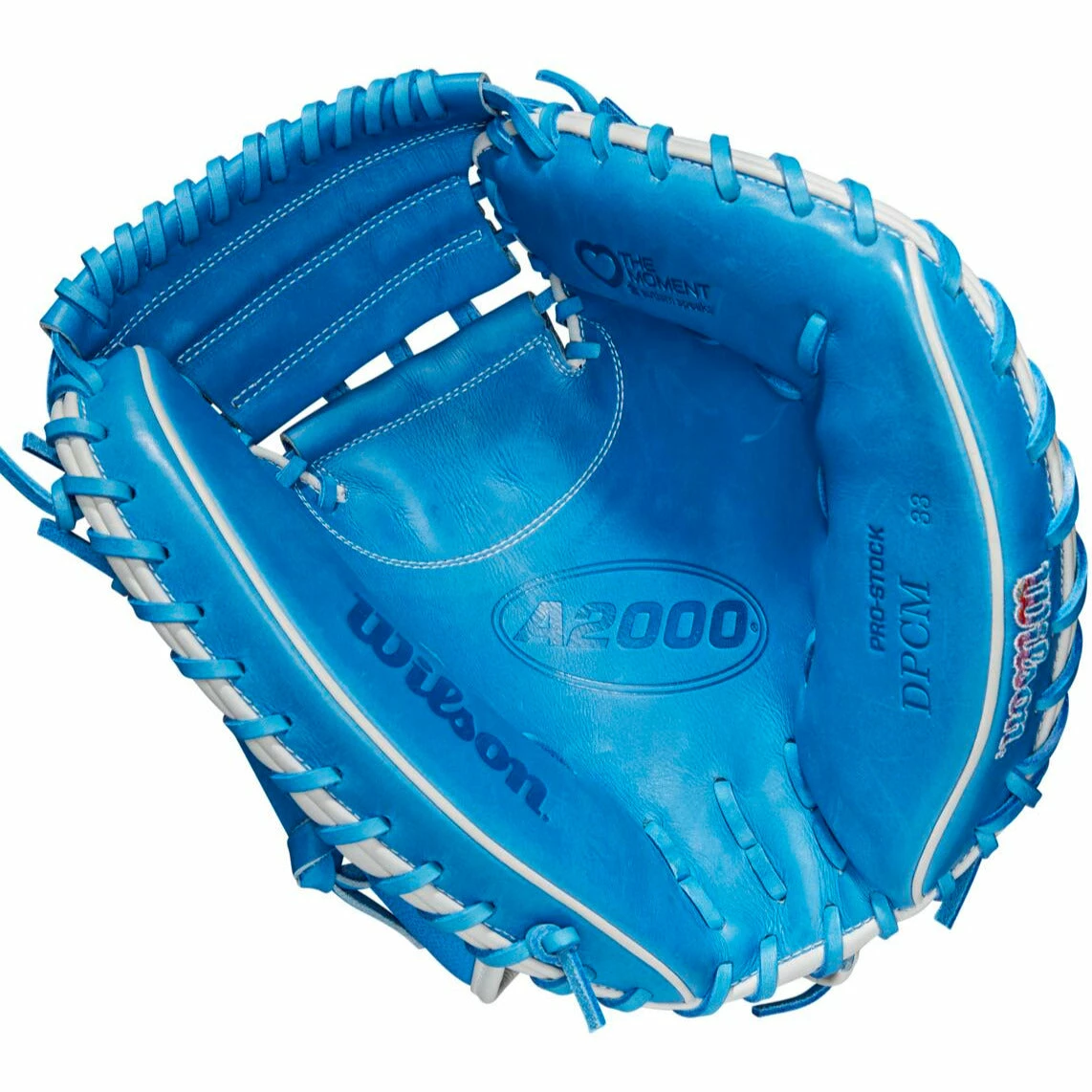 Wilson A2000 CM33 Love The Moment 33" Limited Edition Baseball Catcher's Mitt: WBW10084833 - Image 2