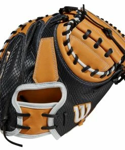 Wilson A2K M1DSS 33.5" SuperSnakeSkin Baseball Catcher's Mitt: WBW100897335