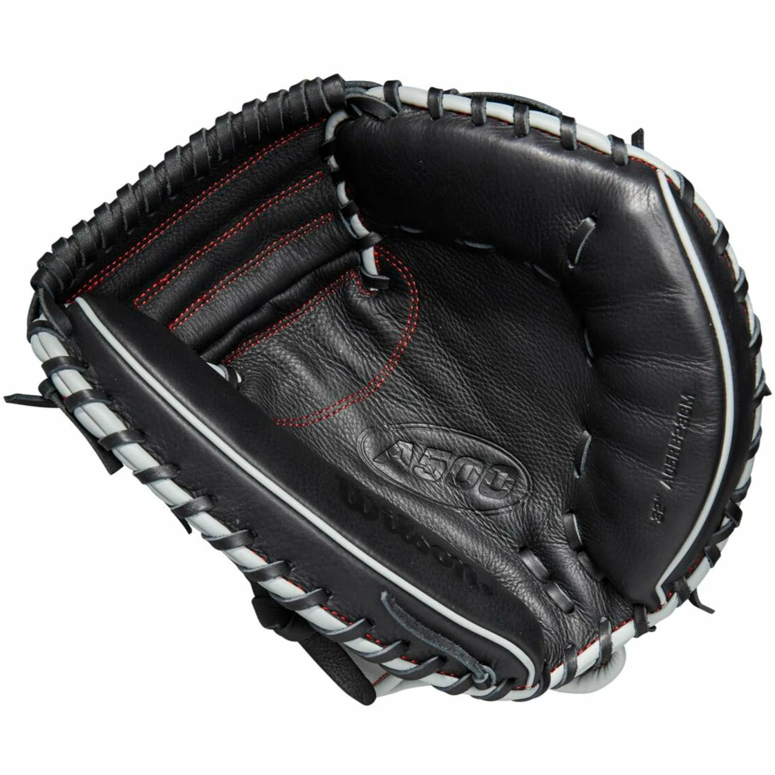 Wilson A500 32" Baseball Catcher's Mitt: WBW10090732 - Image 2