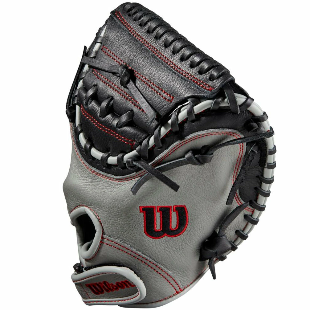 Wilson A500 32" Baseball Catcher's Mitt: WBW10090732 - Image 3