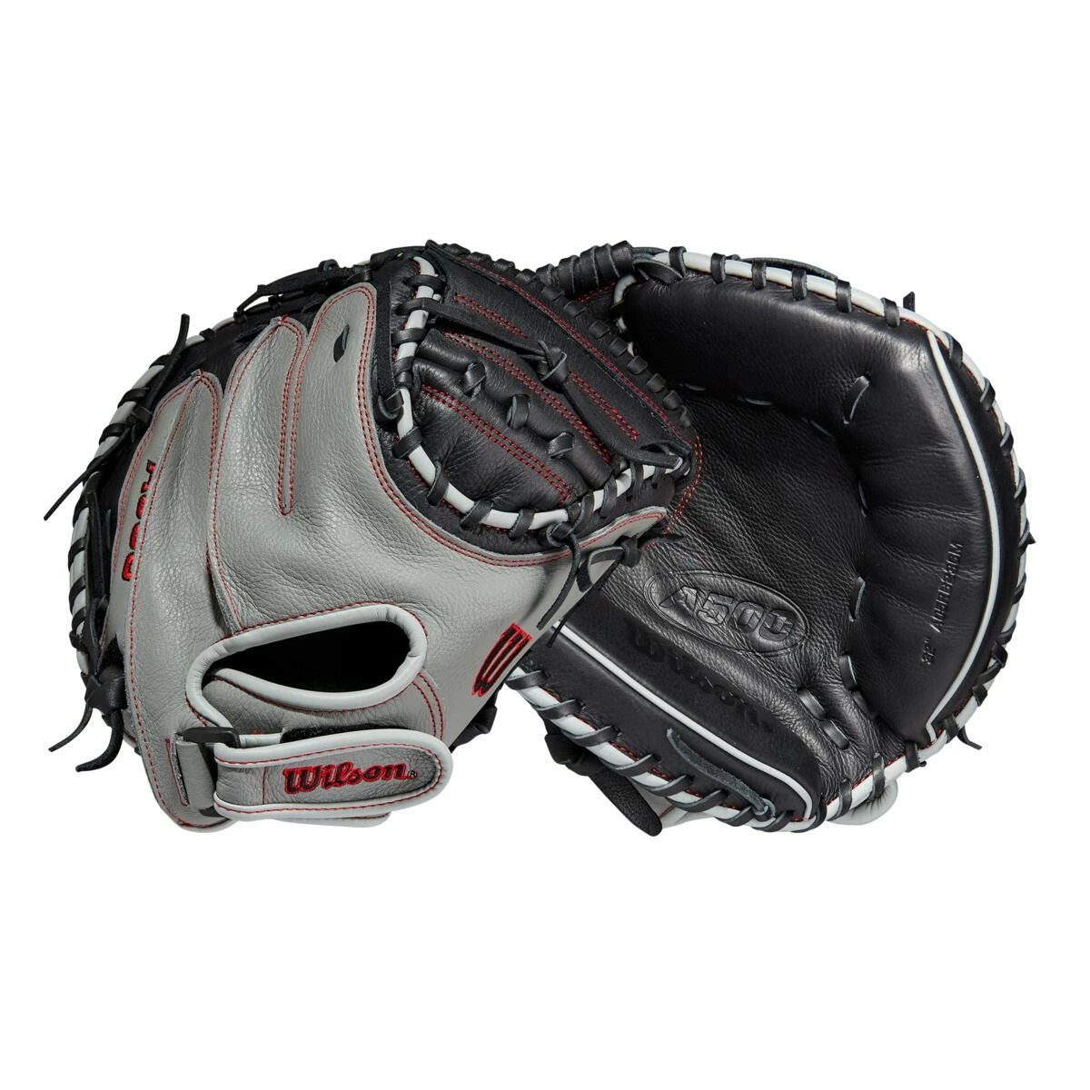 Wilson A500 32" Baseball Catcher's Mitt: WBW10090732 - Image 7