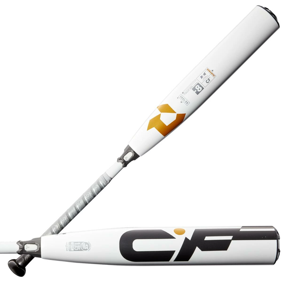2022 DeMarini CF -8 (2 3/4") USSSA Baseball Bat: WTDXC8Z22 - Image 6