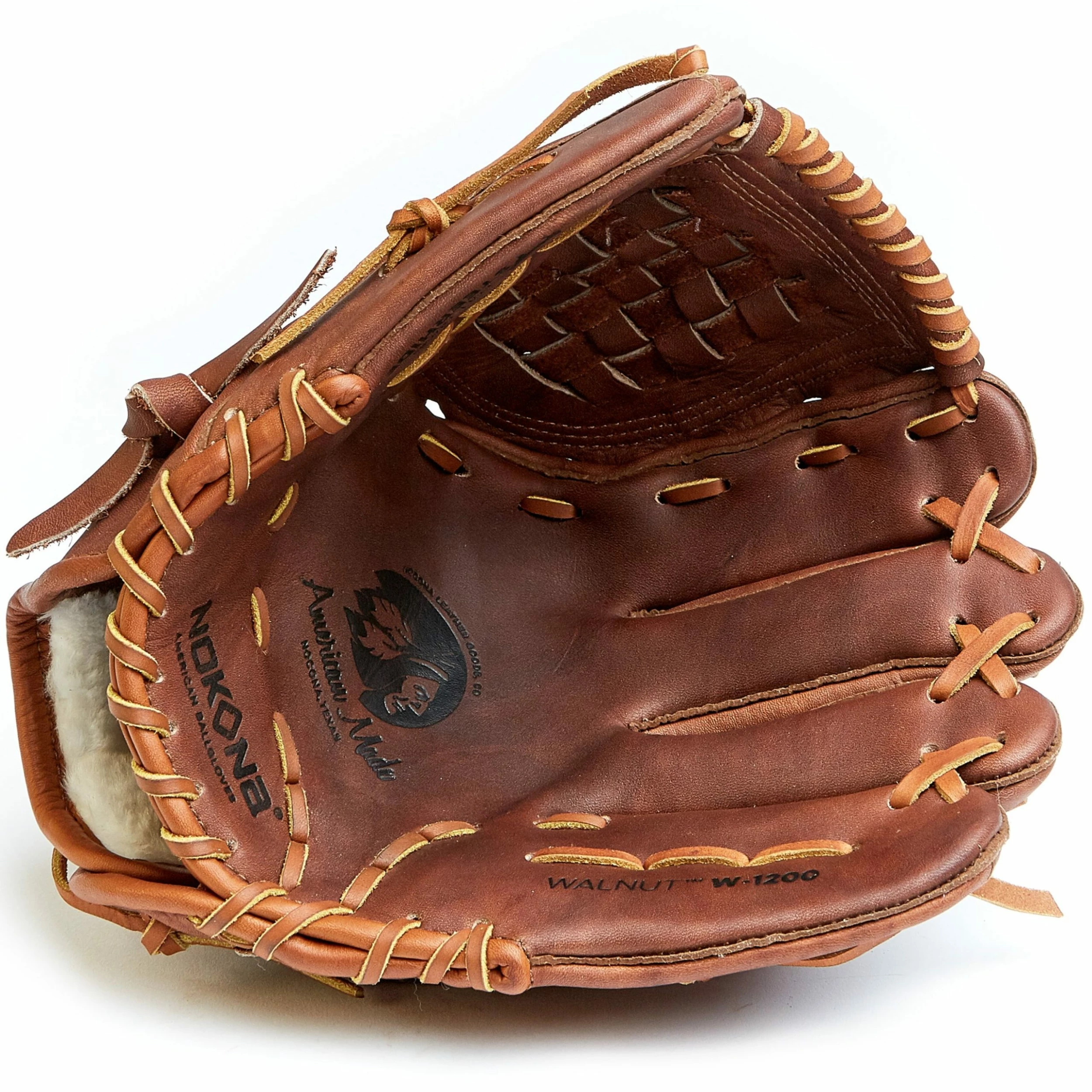 Nokona Walnut 12" Baseball Glove: W-1200 - Image 2