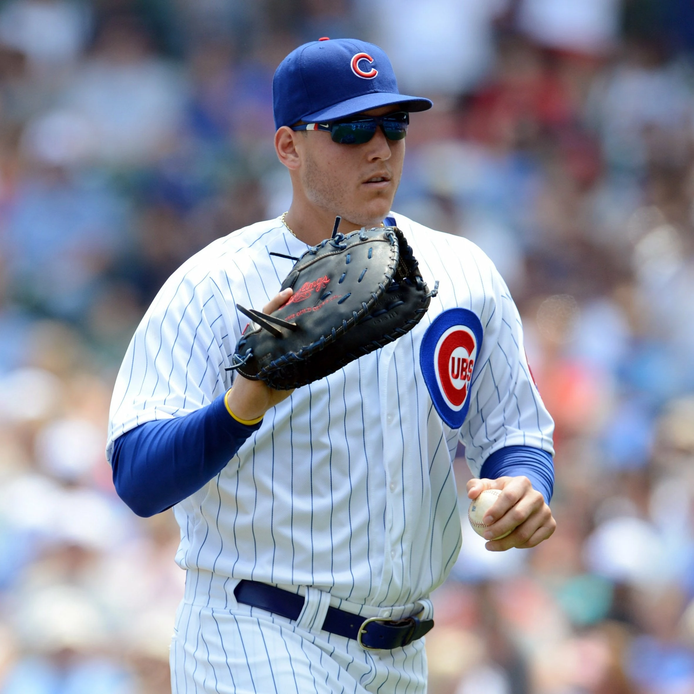 Rawlings Pro Preferred 12.75" Anthony Rizzo GM Baseball First Base Mitt: PROSAR44B - Image 5